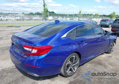 2019 Honda Accord Sport 2.0T из США, поврежденный, VIN 1HGCV2F30KA008643